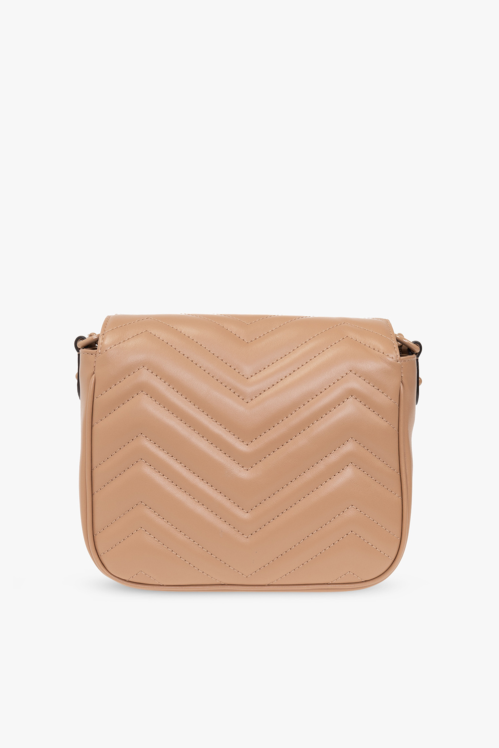 Beige ‘GG Marmont Mini’ quilted shoulder bag Gucci Vitkac GB